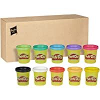 Play-Doh-Pack 10 Botes- color surtido- (Hasbro 29413F03)